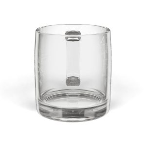 Chosen Family Engraved Glass Coffee Mug — "The People Who Choose You Back" | 12.25 oz Frosted Glass Gift